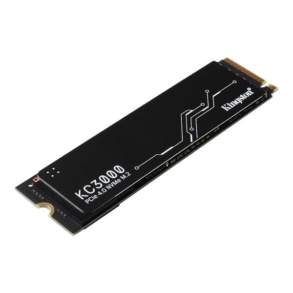 Твердотельный накопитель Kingston SSD 2TB KC3000 M.2 2280 PCIe 4.0 NVMe R7000/W7000MB/s 3D TLC MTBF 1.8M 3,2PBW Retail 1 year