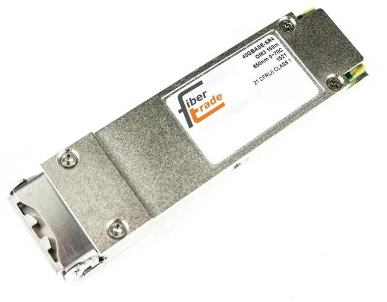  FiberTrade QSFP+ модуль, 40Гбит/с, 850нм, MPO/MTP-12, 100м