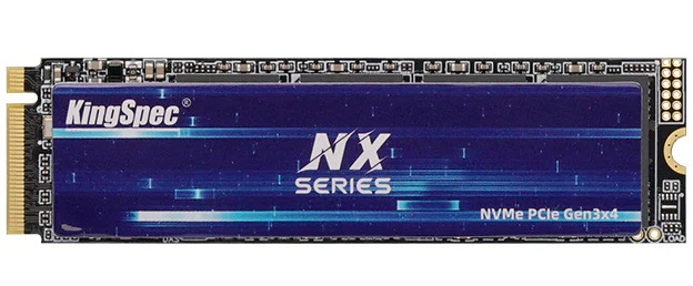 твёрдотельный накопитель KingSpec SSD 2TB M.2 2280 PCIe 3.0 x4 NVMe R3400/W3100MB/s 3D TLC MTBF 1M 380000/320000 IOPS 2000TBW