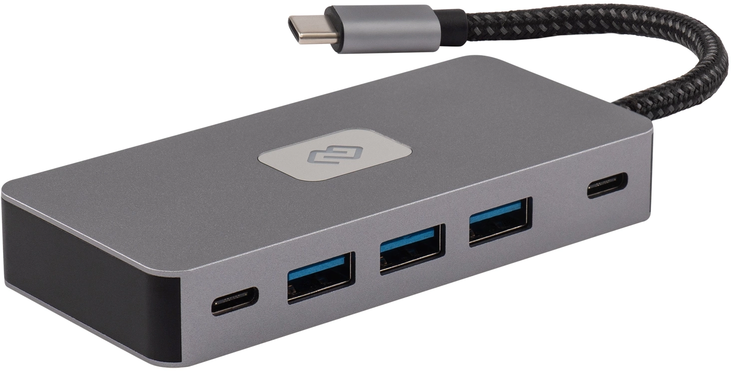 Стыковочная станция Digma DS-807 USB Type-C черный 2xHDMI 2xUSB Type-C 3xUSB 3.0