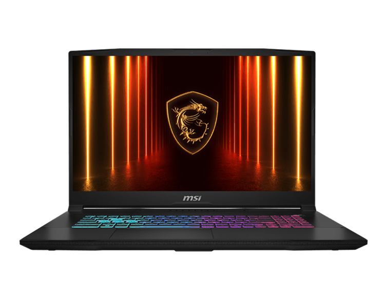 ноутбук MSI Katana 17 HX B14WGK Core i7-14650HX 17.3" QHD (2560*1440), 240Hz DDR5 32GB(16GB*2),1TB SSD, NV RTX 5070 (GDDR7 8GB),75Whr,2.7kg,1y,Dos,Black