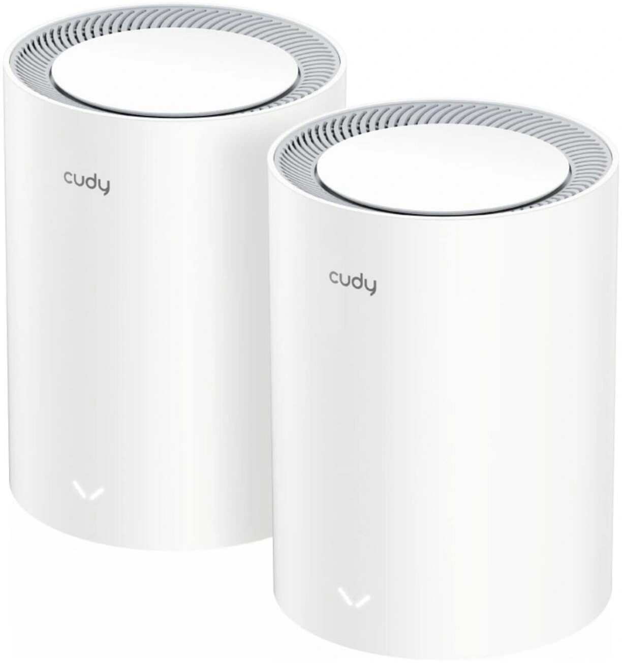 Маршрутизатор CUDY BE3600 Wi-Fi 7 Mesh Solution Gigabit Dual Band 2-Pack, Chipset Broadcom, 802.11be/ax/ac/a/b/g/n, 2882Mbps at 5GHz + 688Mbps at 2.4GHz, 3 x 10/100/1000Mbps Ports, Internal antennas, Zerotier/PPTP/L2TP/OpenVPN/WireGuard, MLO