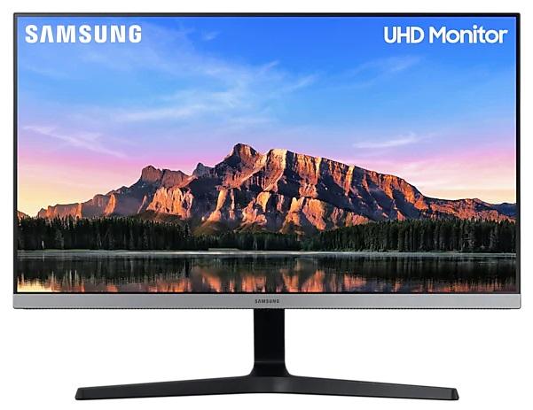 Монитор Samsung 28" U28R550UQI IPS LED 16:9 3840x2160 4ms 300cd 1000:1 178/178 2*HDMI DP HDR10 60Hz FreeSync VESA Dark Blue Gray 2 years