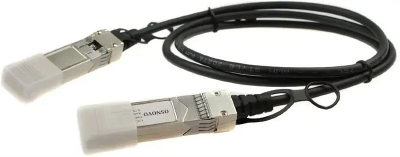 DAC кабель SFP+ 10G OSNOVO OC-SFP-10G-3M DAC кабель SFP+ 10G. Скорость: 10 Гбит/c. Тип разъема: SFP. Длина кабеля 3м. Размеры коннектора (ШхВхГ): 11x9x101мм. Рабочая температура: 0…+70°С.