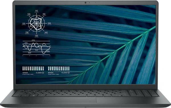 Ноутбук без сумки DELL Vostro 3510 Core i3-1115G4 (3.0GHz) 15,6'' FullHD WVA AG 8GB (1x8GB) DDR4 256GB SSD Intel UHD Graphics 3 cell (41 WHr) Linux 1y Black, Rus/KB