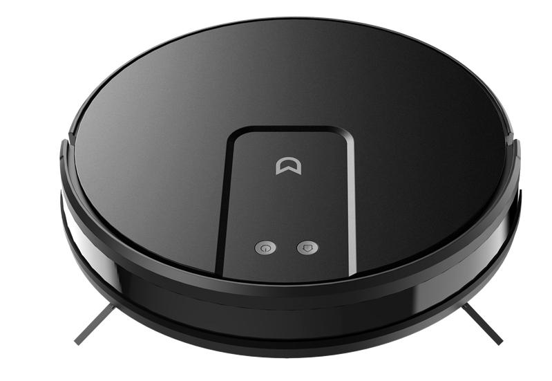 Робот-пылесос с гироскопом Robot vacuum IRBIS Peach 0121,2500 mAh,28W,2000Pa, Hyroscope, Black, charging stat, remote, roller brush & cloth for wet, 2 in 1 water tank & dust collector, brushes 2, HEPA filter 2, cleaning brush