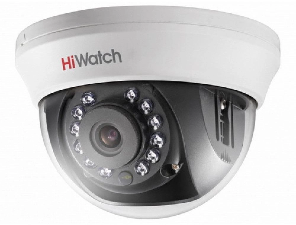 Камера видеонаблюдения 2 Мп внутренняя HD-TVI камера HiWatch DS-T201(B) (2.8mm) Камера видеонаблюдения 2 Мп внутренняя HD-TVI камера HiWatch DS-T201(B) (2.8mm)