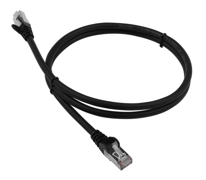 Коммутационный шнур Патч-корд LANMASTER LSZH FTP кат.6, 1.5 м, черный Коммутационный шнур Патч-корд LANMASTER LSZH FTP кат.6, 1.5 м, черный