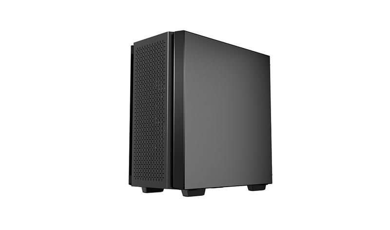 Корпус Deepcool CG560 без БП, боковое окно (закаленное стекло), 3xARGB LED 120мм вентилятора спереди и 1x140мм вентилятор сзади, черный, ATX