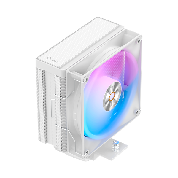 Кулер для процессора Ocypus Delta A40 WH ARGB, 120mm ARGB FAN, Top Panel, 4 HEAT PIPES, 4-PIN PWM, 500-2000 RPM, 29DBA, HYDRO BEARING, LGA115X/1200/1700/18XX, AM4/AM5 Кулер для процессора Ocypus Delta A40 WH ARGB, 120mm ARGB FAN, Top Panel, 4 HEAT PIPES, 4-PIN PWM, 500-2000 RPM, 29DBA, HYDRO BEARING, LGA115X/1200/1700/18XX, AM4/AM5