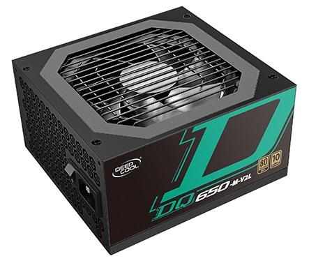 Блок питания Deepcool Quanta DQ650-M-V2L (ATX 2.31, 650W, Full Cable Management, PWM 120mm fan, Active PFC, 80+ GOLD) RET