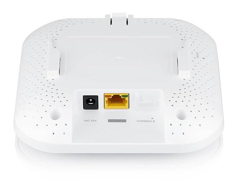  Гибридная точка доступа Zyxel NebulaFlex NWA1123ACv3, Wave 2, 802.11a/b/g/n/ac (2,4 и 5 ГГц), MU-MIMO, антенны 2x2, до 300+866 Мбит/с, 1xLAN GE, защита от 4G/5G, PoE, БП в комплекте