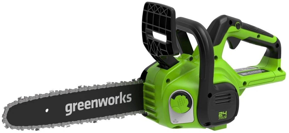 Цепная пила Greenworks G24CS25 аккум. 600Вт 0.8л.с. дл.шины:10" (25cm) 1аккум. 8Ач ЗУ (2007707UH) Цепная пила Greenworks G24CS25 аккум. 600Вт 0.8л.с. дл.шины:10" (25cm) 1аккум. 8Ач ЗУ (2007707UH)
