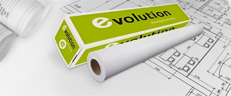 Бумага Бумага Evolution PPC Premium EXTRA Paper 80gr 0.297x175 м аналог 450L91236 (кратно 2 шт)