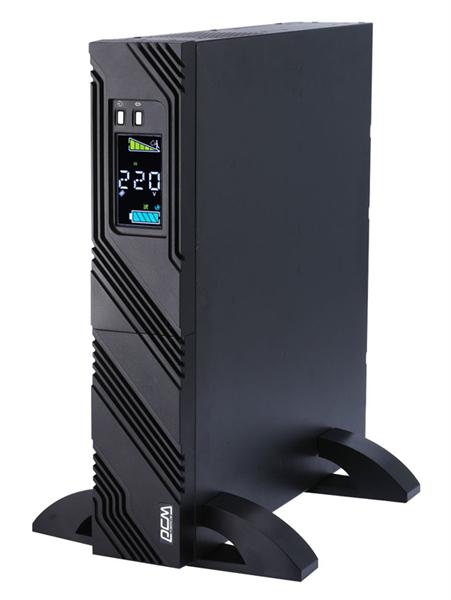 Источник бесперебойного питания Powercom SMART KING PRO+, Line-Interactive, 2000VA/1600W, Rack/Tower, IEC 8*C13+ 1*C19, Serial+USB, SmartSlot (1152577)