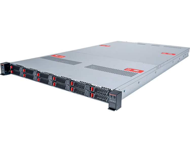 Серверная платформа MSI S3066X171RAU12 Rack 1U, 1xIntel Xeon 6 (LGA4710), 16xDDR5/6400, 12x2.5" U.2 NVMe, 2xM.2 2280/22110 PCIe5x2, Mgmt 1GbE, 2x1500W, Rails