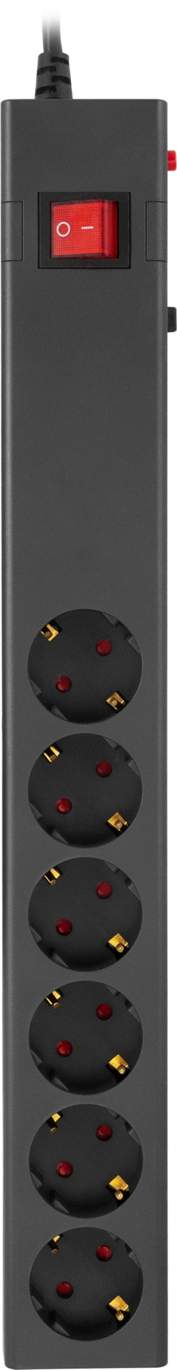 Сетевой фильтр Buro 600SE-1.8-B 1.8м (6 розеток) черный (коробка) Сетевой фильтр Buro 600SE-1.8-B 1.8м (6 розеток) черный (коробка)