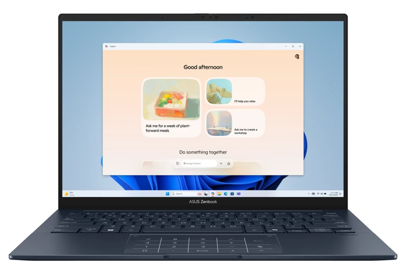 Ноутбук ASUS Zenbook 14 UX3405CA-PP188 Intel Core Ultra 9 285H 2.9 GHz/ LPDDR5X 16GB/1TB SSD/Intel Arc 14.0 OLED 3K (2880 x 1800) OLED 16:10/,WiFi 7+BT 5.4/ Without OS/1.20 kg/Ponder Blue Ноутбук ASUS Zenbook 14 UX3405CA-PP188 Intel Core Ultra 9 285H 2.9 GHz/ LPDDR5X 16GB/1TB SSD/Intel Arc 14.0 OLED 3K (2880 x 1800) OLED 16:10/,WiFi 7+BT 5.4/ Without OS/1.20 kg/Ponder Blue