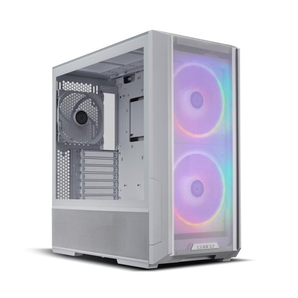 Корпус LIAN LI Lancool 216 White RGB, Medium Case: ATX/E-ATX/Micro-ATX/Mini-ITX, 2xUSB 3.0, 1xUSB Type-C, 1xAudio, Included Fans: 2x160mm ARGB, 1x140mm PWM