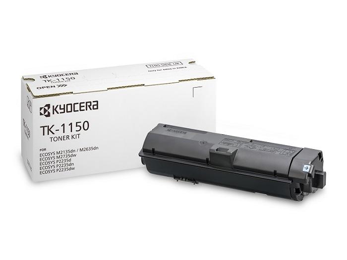  Kyocera Тонер-картридж TK-1150 для P2235dn/P2235dw/M2135dn/M2635dn/M2735dw (3000 стр.)