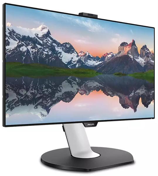 Монитор 31,5" Philips 329P9H 3840x2160 IPS W-LED 16:9 5ms 2*HDMI DP USB-C 4*USB 3.1 50M:1 178/178 450cd Ethernet RJ-45 Speakers Webcamera HAS Pivot Swivel Tilt Black/Silver