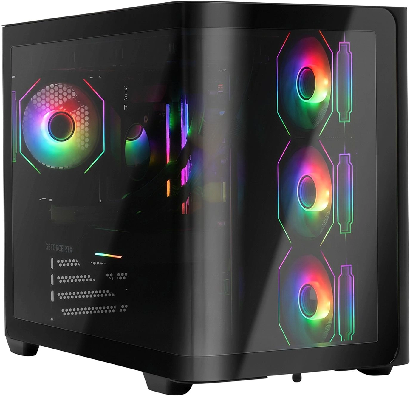 ПК Bloody BD-PC CZ79V3 MT i5 14600KF (3.5) 32Gb SSD1Tb RTX5060TI 16Gb Windows 11 Home 64 2.5xGbitEth 750W черный (RUS) (2170110)