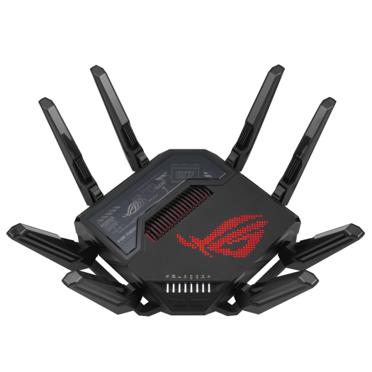 роутер ASUS GT-BE98 // BE25000 // 1376+5764+5764+11529 Mbps, 2,4 + 5 gGz, 8 antenna, USB