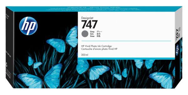 Картридж Cartridge HP 747 для HP DesignJet Z9+ , хроматический серый, 300 мл