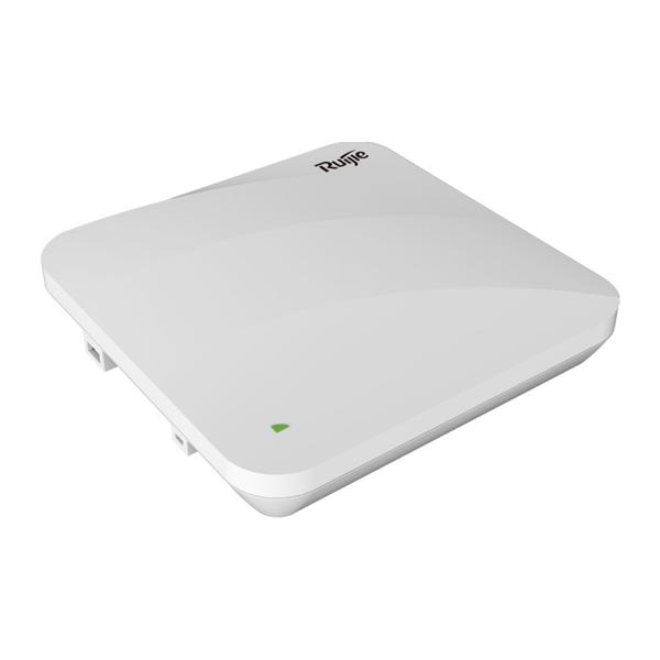 Точка доступа Ruijie Indoor high-density 802.11ax wireless access point, dual-radio dual-band, up to 400Mbps for 2.4G (2*2 MIMO), up to 4.8Gbps for 5G (4*4 MIMO), up to 6 spatial streams, wireless access rate up to