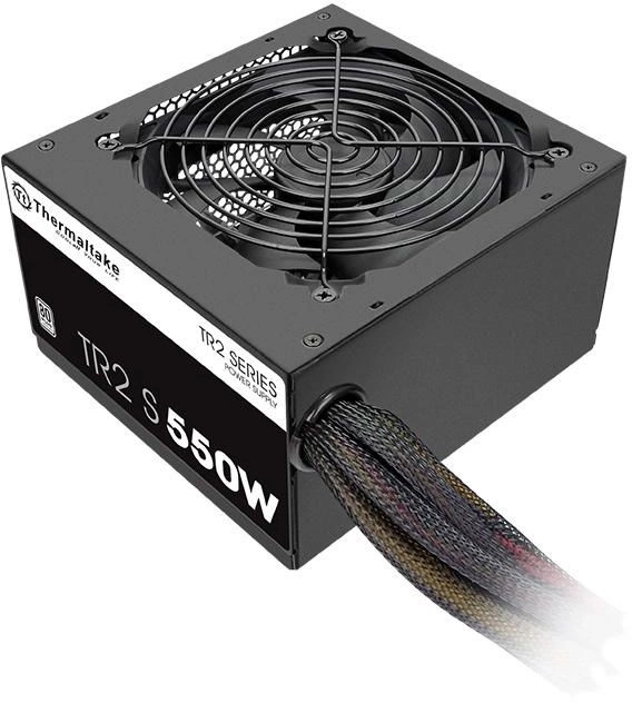 Блок питания ПК Thermaltake TR2 S 550 /0550W/Non Modular/Non Light/Single Voltage/Analog/80 Plus/EU/Non JP CAP/All Flat Cables
