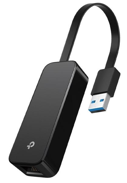  TP-Link UE306, Сетевой адаптер USB 3.0/Gigabit Ethernet, 1 коннектор USB 3.0, 1 гигабитный порт Ethernet, складной портативный форм-фактор