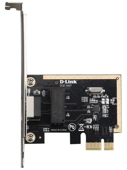 Сетевая карта D-Link DGE-560T/20/D2A, Managed Gigabit PCI-Express NIC / 20pcs in package