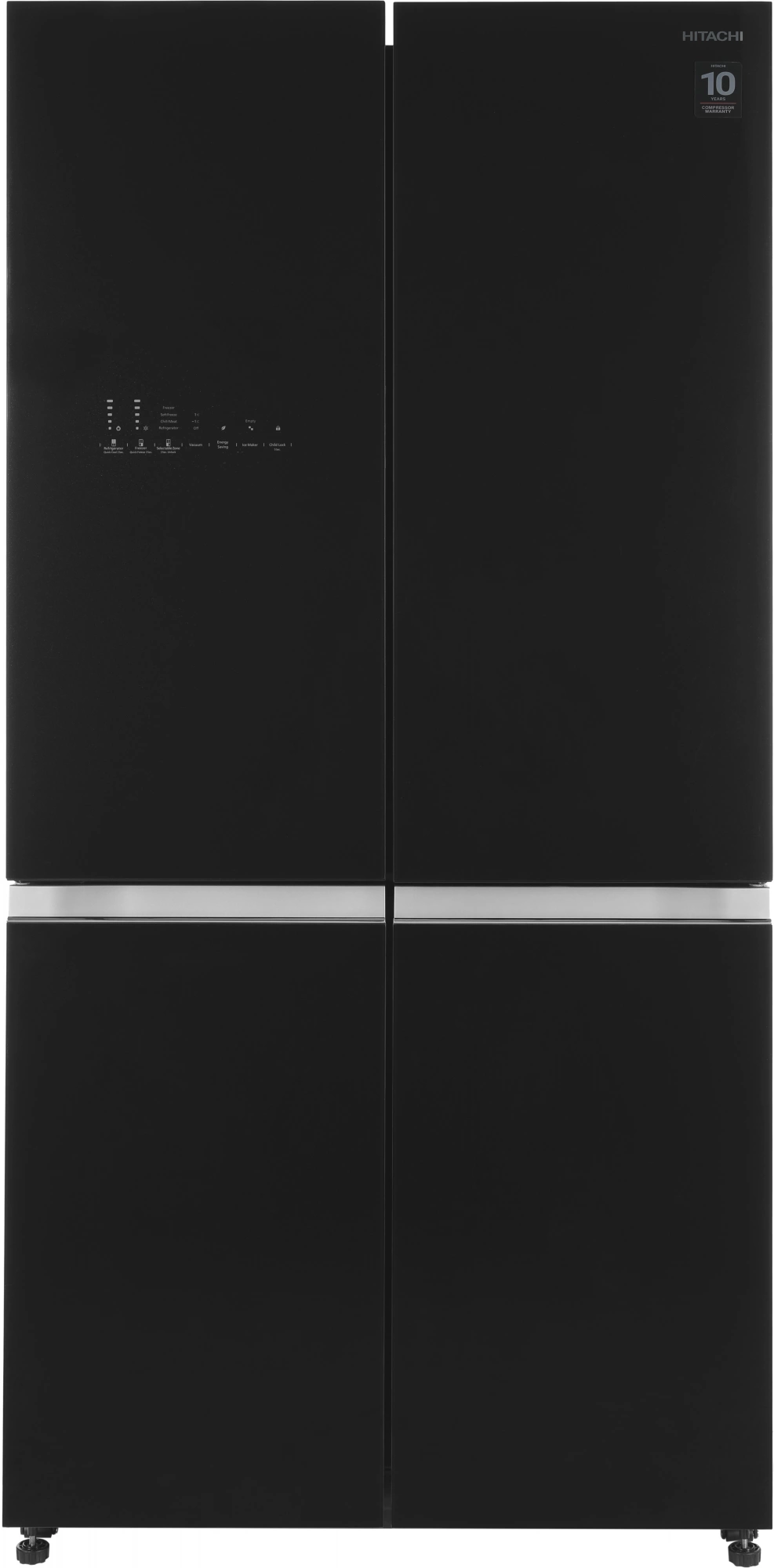 Холодильник Hitachi R-WB820VUC2 GBK 3-хкамерн. черный инвертер Hitachi Vantara R-WB820VUC2 GBK Холодильник Hitachi R-WB820VUC2 GBK 3-хкамерн. черный инвертер Hitachi Vantara R-WB820VUC2 GBK
