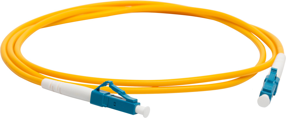 Патч-корд Lanmaster LAN-LC-LC/SU-5.0 1x9/125 OS1/OS2 LC-LC 5м LSZH