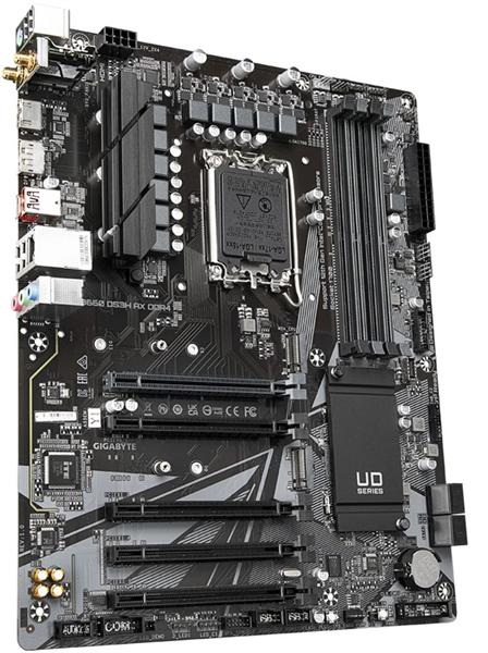 Материнская плата GIGABYTE B660 DS3H DDR4, LGA1700, B660, 4*DDR4, DP+ HDMI, 4 SATA 6 Гб/с+ RAID,M2, Audio, Gb LAN, Type-C, USB 3.2, USB 2.0, COM*1 header, ATX