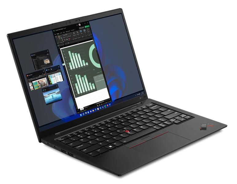 Ноутбук ThinkPad Ultrabook X1 Carbon Gen 10 14" 2.2K (2240x1400) IPS AG, i7-1260P, 16GB LPDDR5 5200, 1TB SSD M.2, Intel Iris Xe, WiFi, BT, LTE, FPR, TPM2, IR&FHD Cam, 57Wh, (существенное повреждение коробки)