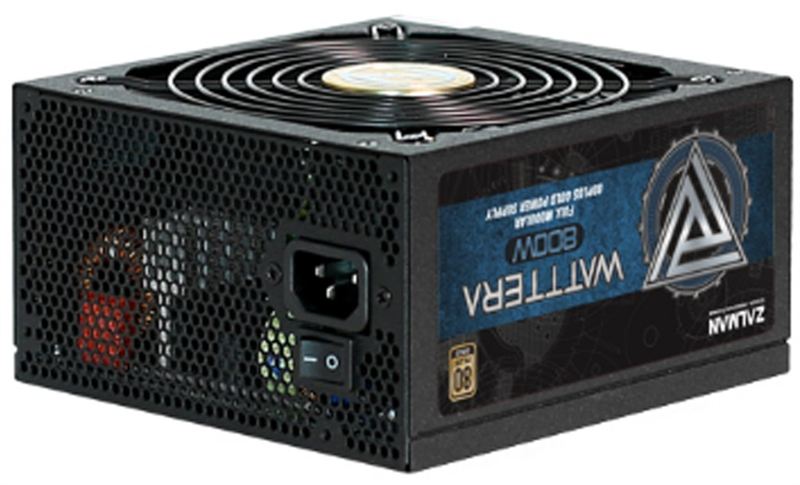 Блок питания Zalman ZM800-EBTII, 800W, ATX12V v2.3, EPS, APFC, 14cm Fan, 80+ Gold, Full Modular, Retail