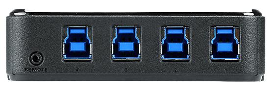 Usb переключатель ATEN 4 x 4 USB 3.2 Gen1 Peripheral Sharing Switch