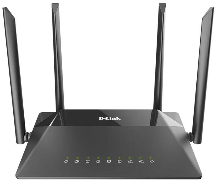 Маршрутизатор D-Link DIR-842/RU/R4A, AC1200 Wi-Fi  Router, 1000Base-T WAN, 4x1000Base-T LAN, 4x5dBi external antennas