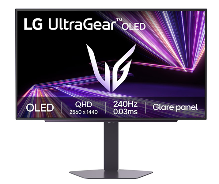 Монитор 26,5 LG 27GX704A-B, OLED, 2560x1440, 0.03cd, 275cd, 240Hz, HDMIx2+DP+USB Hub, HAS Pivot Swivel, black, Ex
