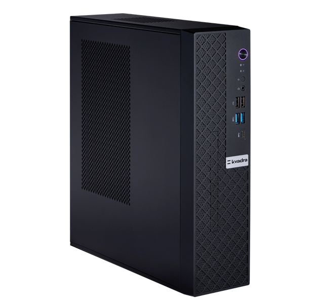 ПК KVADRA TAU (ЯДРВ.466259.005-01) SFF, Core i3-12100, 16GB DDR4 3200 (1x16GB), SSD 512 ГБ NVMe M.2", Intel Internal Graphics,no WiFi, no BT, noDVD, no keyboard & mouse, Black, noOS, 1Y Wty, МПТ