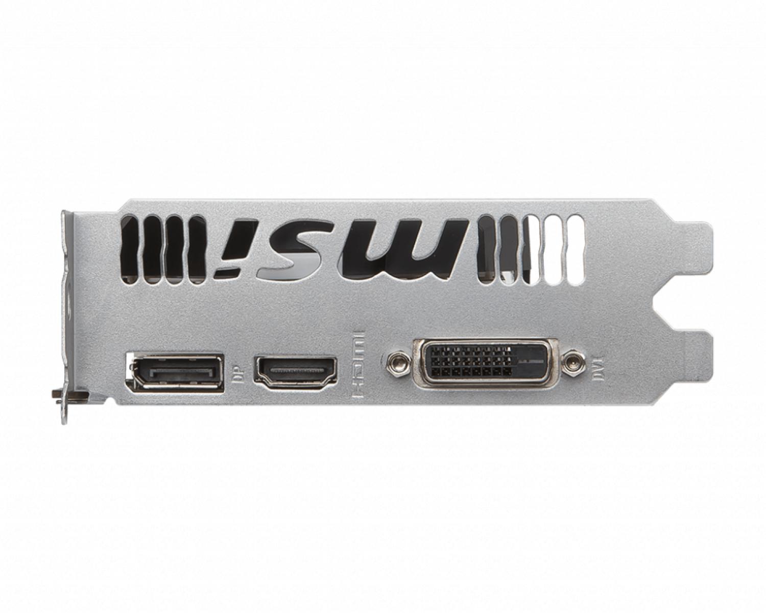 Видеокарта MSI GeForce GTX 1050 Ti 4GT OCV1 VER 10 PCI-E/GEFORCE GTX 1050 TI 4GT OCV1/DL-DVI-D/HDMI/DP/ATX/DUAL FAN/OC/4G