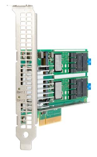 Ssd накопитель HPE NS204i-p x2 Lanes NVMe PCIe3 x8 Boot Device
