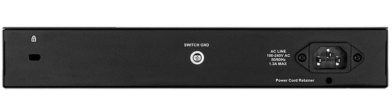 Коммутатор D-Link DGS-1210-10P/ME/B1A, L2 Managed Switch with  8 10/100/1000Base-T ports and 2 1000Base-X SFP ports (8 PoE ports 802.3af/802.3at (30 W), PoE Budget 78 W).16K Mac address, 802.3x Flow Control, 4K
