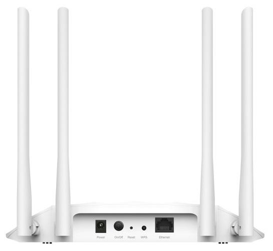  TP-Link TL-WA1201, AC1200 Двухдиапазонная Wi-Fi точка доступа, до 300 Мбит/с на 2,4 ГГц + до 867 Мбит/с на 5 ГГц, 4 антенны, 1 гигабитный порт, Passive PoE