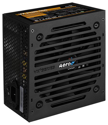 Блок питания Aerocool 650W Retail VX PLUS 650 ATX v2.3 Haswell, fan 12cm, 500mm cable, power cord, 20+4P, 4+4P, PCIe 6+2P x2, PATA x3, SATA x4, FDD
