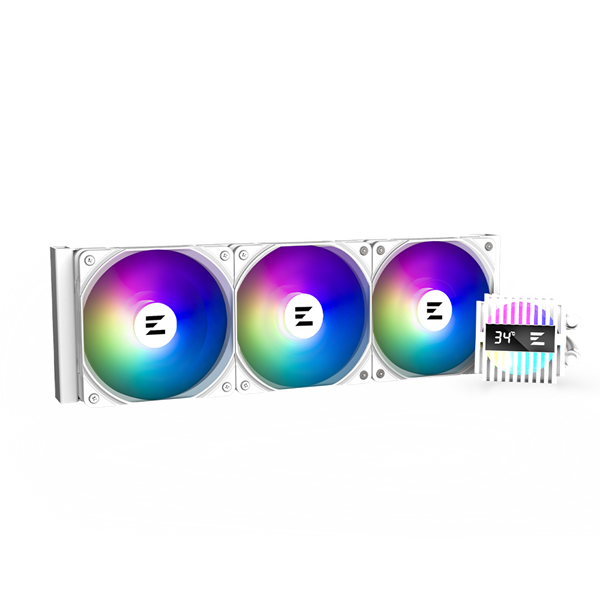 Система водяного охлаждения Zalman CPU Liquid Cooler 360mm, ARGB, white Система водяного охлаждения Zalman CPU Liquid Cooler 360mm, ARGB, white
