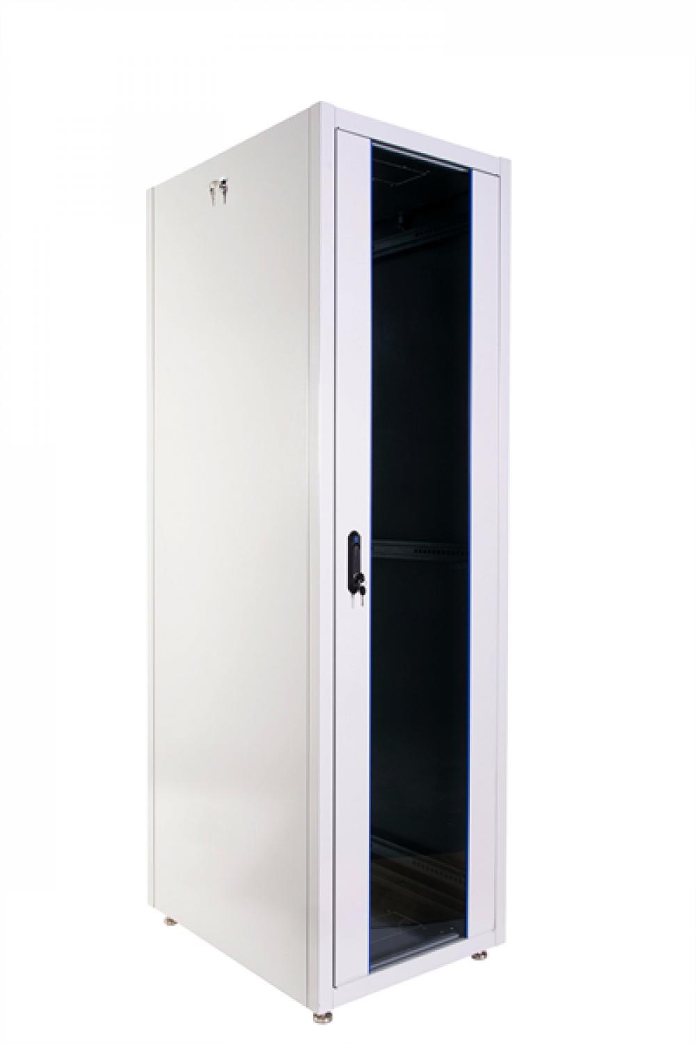  Шкаф телекоммуникационный напольный ЭКОНОМ 42U (600  1000) дверь перфорированная 2 шт.