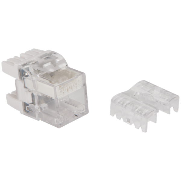 Модульрозиточный с индикатором Модуль Keystone, RJ45, кат.5E, UTP, 180 градусов, с индикатором, белый Модульрозиточный с индикатором Модуль Keystone, RJ45, кат.5E, UTP, 180 градусов, с индикатором, белый