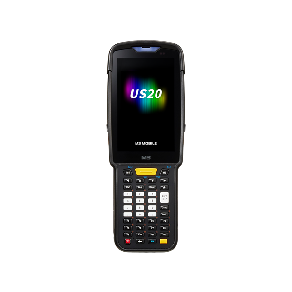 Терминал сбора данных M3 Mobile US20X Android 10.0 GMS, WVGA, WWAN(4G LTE), 802.11 a/b/g/n/ac, SE4770 2D (SS), Rear Camera, BT, GPS, NFC(HF), 4G/64G, 42K, Ext Bat incl & Bullet Proof Film, Hand Strap. Req CRD&PWR Терминал сбора данных M3 Mobile US20X Android 10.0 GMS, WVGA, WWAN(4G LTE), 802.11 a/b/g/n/ac, SE4770 2D (SS), Rear Camera, BT, GPS, NFC(HF), 4G/64G, 42K, Ext Bat incl & Bullet Proof Film, Hand Strap. Req CRD&PWR